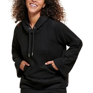 Calvin Klein | Tops | Calvin Klein Womens High Low Oversized Raglan Hoodie  Black Size Large | Poshmark
